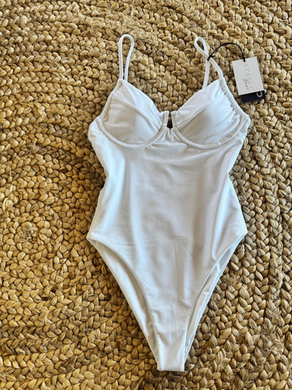 White Koko One Piece Swimsuit