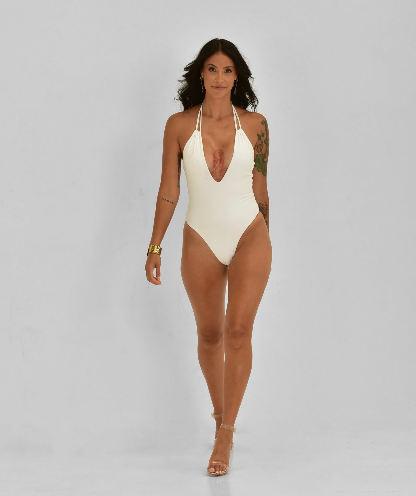 White Cali One Piece